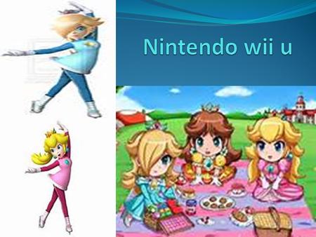 Información sobre la Wii U La Wii U es la primera consola de Nintendo para la tarjeta gráfica de alta definición. Controlador principal del sistema es.