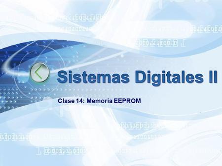 Clase 14: Memoria EEPROM.