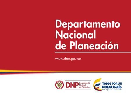 Políticas públicas y perspectivas - Plan Nacional de Desarrollo