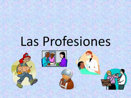 Las Profesiones. Alguien que trabaja con el dinero de una compañ í a o empresa.