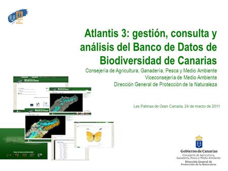 Atlantis 3: gestión, consulta y análisis del Banco de Datos de
