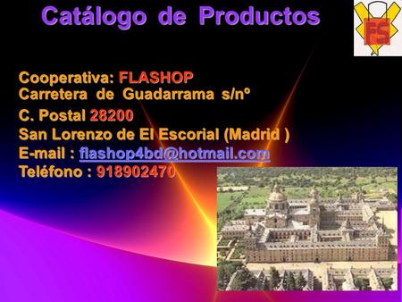 Catálogo de Productos Cooperativa: FLASHOP