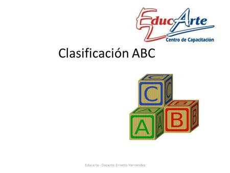 Educarte - Docente Ernesto Hernandez