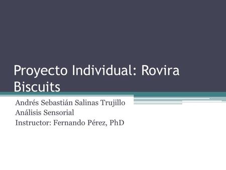 Proyecto Individual: Rovira Biscuits