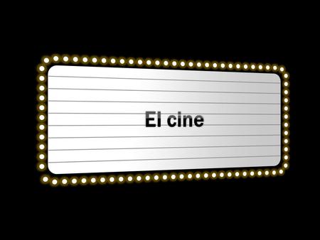El cine Marquee with 3-D perspective rotation (Intermediate)