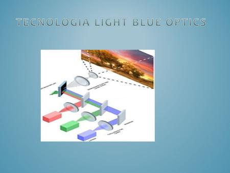 Otra de las novedades que se presenta en el SID 2007 es la tecnología de proyección en miniatura de Light Blue Optics. Con esta tecnología, que usa el.
