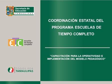 COORDINACIÓN ESTATAL DEL