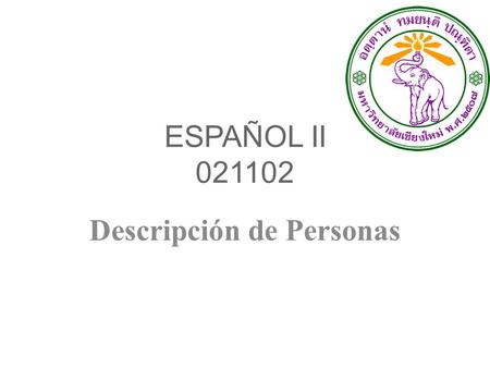 Descripción de Personas