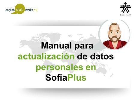 Manual para actualización de datos personales en SofiaPlus.
