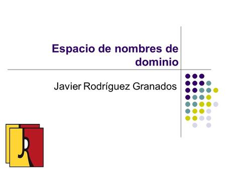 Espacio de nombres de dominio
