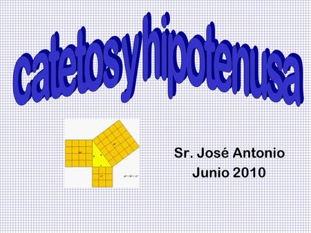 Catetos y hipotenusa Sr. José Antonio Junio 2010.