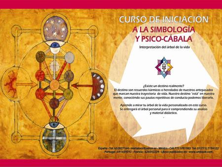 El Árbol de la Vida Se te entregará tu Árbol de la Vida personalizado e instrucciones del mapa para su comprensión. Tu podrás ir estudiando tu trayectoria.