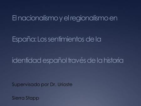 Supervisado por Dr. Urioste Sierra Stapp