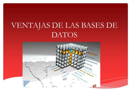 VENTAJAS DE LAS BASES DE DATOS.  Los sistemas de ficheros almacenan varias copias de los mismos datos en ficheros distintos. Esto hace que se desperdicie.