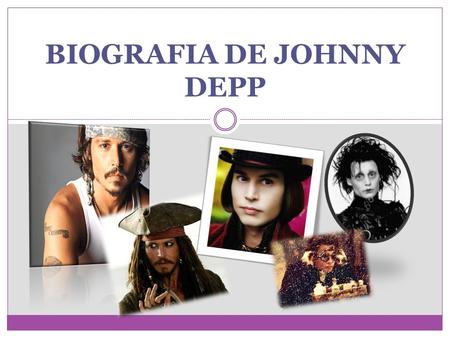 BIOGRAFIA DE JOHNNY DEPP