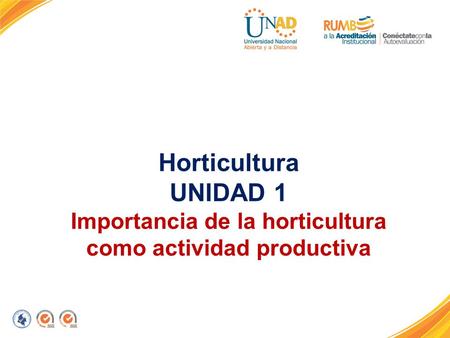 Importancia de la horticultura como actividad productiva