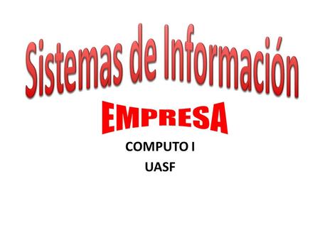Sistemas de Información