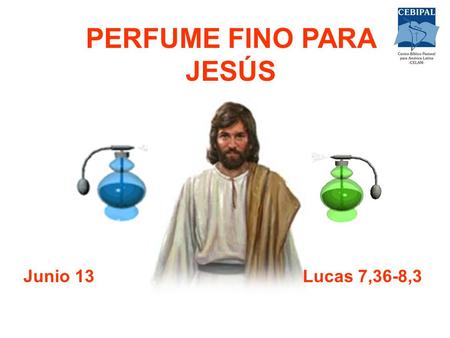 PERFUME FINO PARA JESÚS