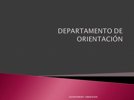 DEPARTAMENTO ORIENTACIÓN. La idea es invitar a nuestros alumnos a participar en estos cursos que permiten ser un desafío para ellos ya que los invita.