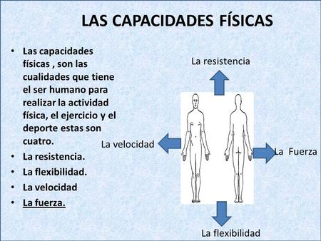 LAS CAPACIDADES FÍSICAS