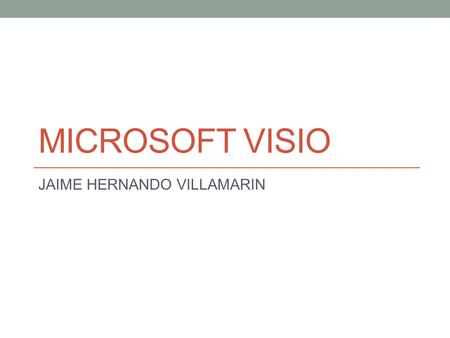 JAIME HERNANDO VILLAMARIN