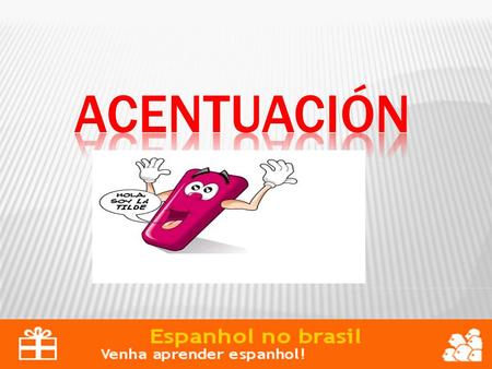 ACENTUACIÓN.