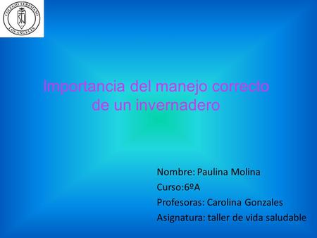Importancia del manejo correcto de un invernadero