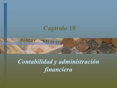 Contabilidad y administración financiera