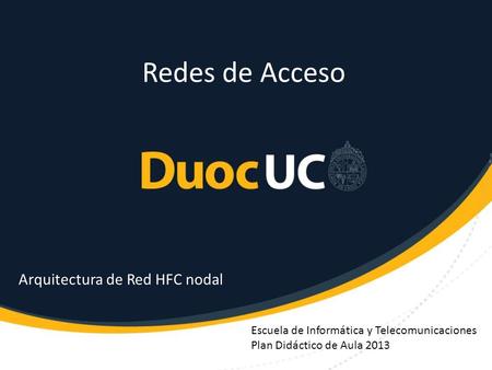 Arquitectura de Red HFC nodal