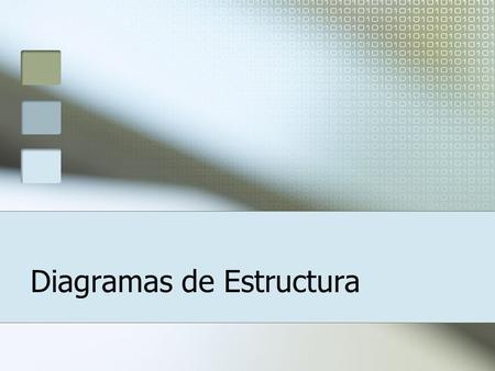 Diagramas de Estructura