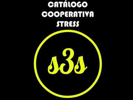 CATÁLOGO COOPERATIVA STRESS