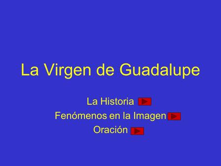 La Historia Fenómenos en la Imagen Oración
