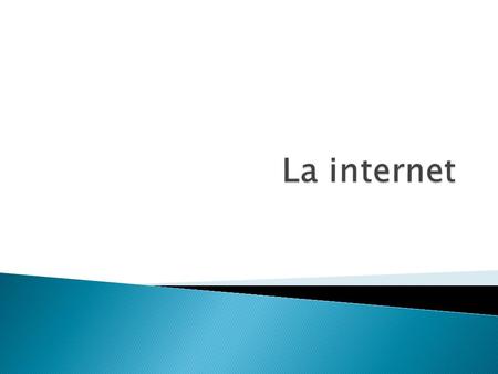  Internet es una Red de Redes porque está hecha a base de unir muchas redes locales de ordenadores, o unos pocos ordenadores en un mismo edificio o empresa.
