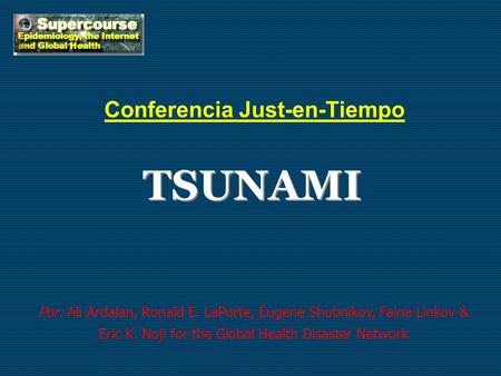 Conferencia Just-en-Tiempo