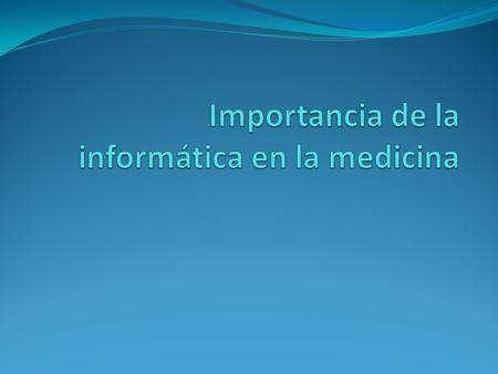 La ciencia de la medicina depende enteramente del entendimiento del comportamiento fisiológico de los seres humanos Enfoque sistémico.