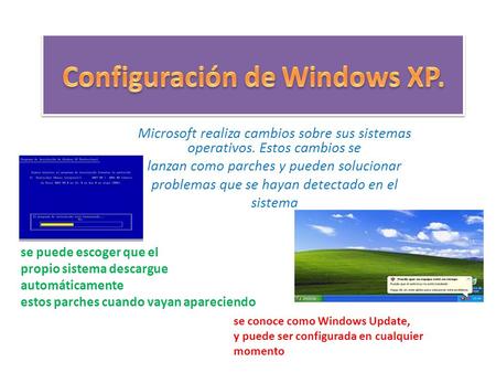 Microsoft realiza cambios sobre sus sistemas operativos. Estos cambios se lanzan como parches y pueden solucionar problemas que se hayan detectado en el.
