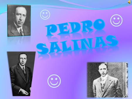   Pedro Salinas .