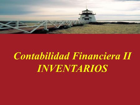 Contabilidad Financiera II