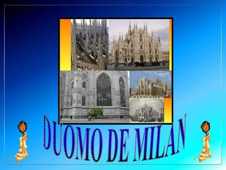 El Duomo di Milano es una catedral (Duomo) gótica de grandes dimensiones, es la segunda catedral católica romana más grande del mundo por detrás de.