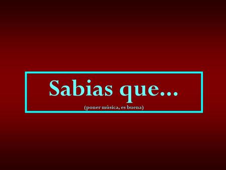 Sabias que... (poner música, es buena) ‏ Que los delfines duermen con un ojo abierto…