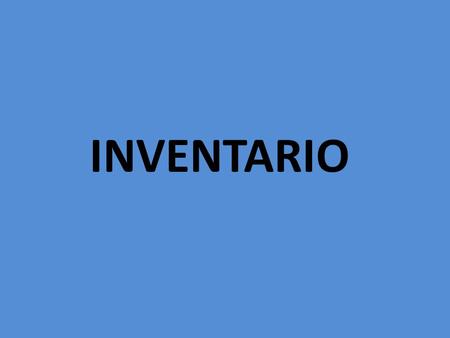 INVENTARIO. TALADRADORAS TORNOSTORNOS CAMPANA ESTRACTORA MESA ARMARIO 1ARMARIO 2 ZONA DE CORTE A FI LA DO RA 1 2 3 4567 CABINAS DE SOLDADURA INFORME DE.