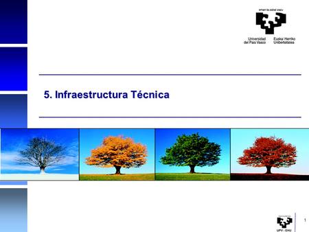 1 5. Infraestructura Técnica. 2 5.Infraestructura técnica Se ha optado por un desarrollo que genera principalmente páginas estáticas (HTML). Sin embargo,