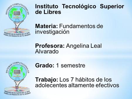 Instituto Tecnológico Superior de Libres