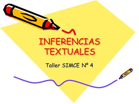 INFERENCIAS TEXTUALES