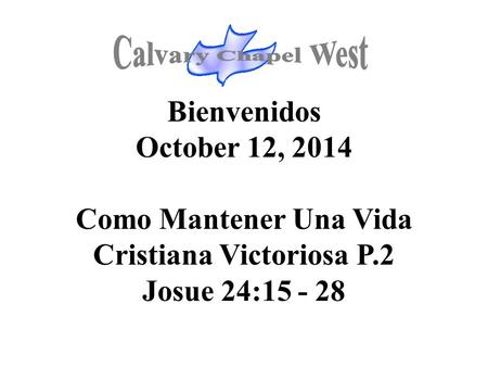 Como Mantener Una Vida Cristiana Victoriosa P.2