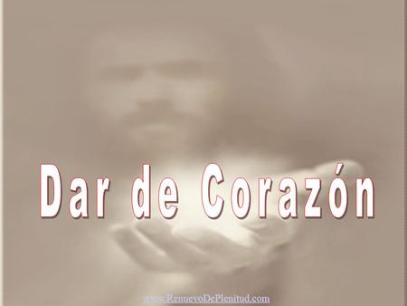 www.RenuevoDePlenitud.com Hubo una vez un limosnero que estaba tendido al lado de la calle. Vio a lo lejos venir al Rey con su Corona y Capa. Pensó:
