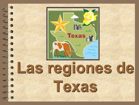 Las regiones de Texas.