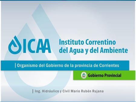 ¿Qué es el ICAA?. ¿Qué es el ICAA? º Tareas de cada área Recursos Hídricos Gestión Ambiental Recursos