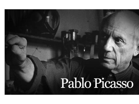 1.Picasso nació en Málaga, España. 2.Empezó a pintar cuando tenía 10 años. 3.El fue a la escuela de arte porque tuvo mucho talento. 4.El pintó.