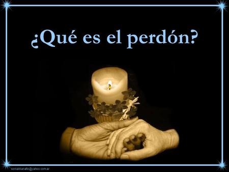 ¿Qué es el perdón?.